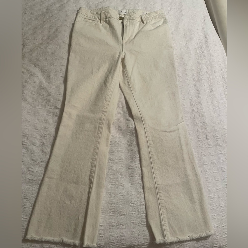 Frame Denim Off-White Jeans